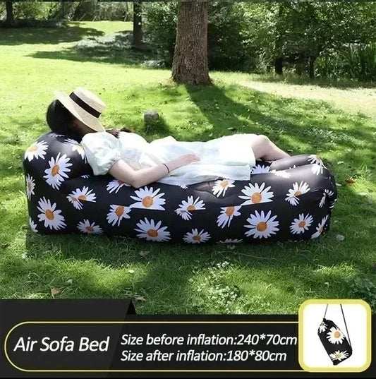 CloudNest™ – The Ultimate Inflatable Air Lounger (Outdoor Series)