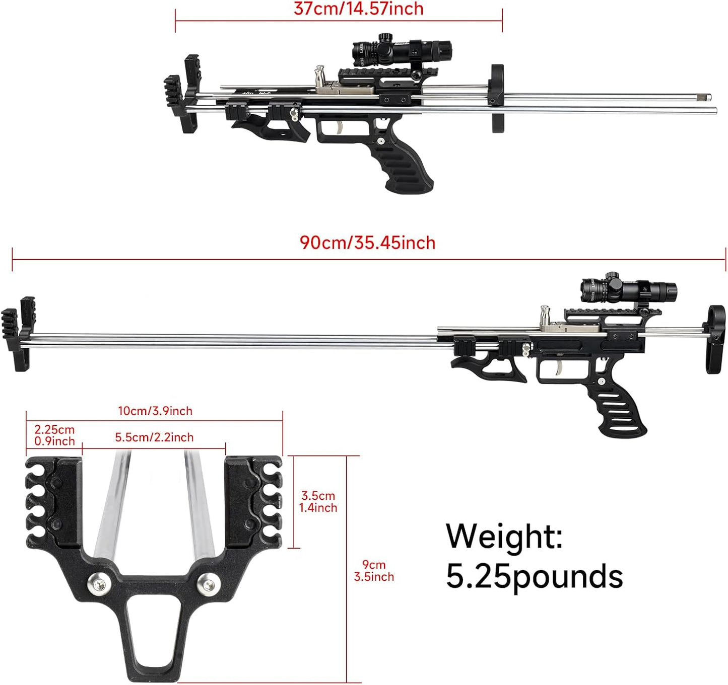 TitanSling™ – The Ultimate Tactical Slingshot Rifle (Limited Edition)