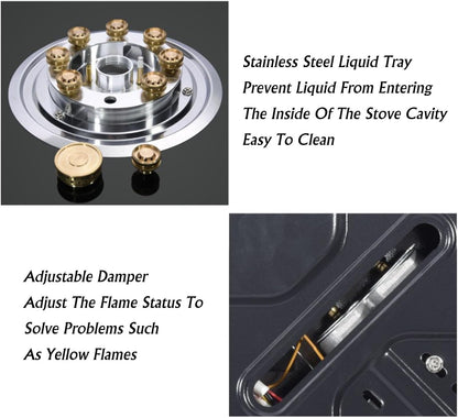 IronFlame™ – The Dual-Burner Power Stove (Limited Series)